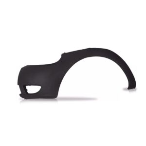 Parachoque Dianteiro Ka 2002 03 A 2007 Preto Parte Lateral Esquerdo/motorista