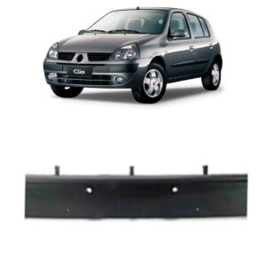 Moldura Central Parachoque Compativel Com Clio 2003 A 2005