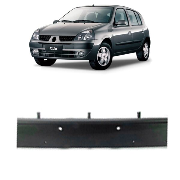 Moldura Central Parachoque Compativel Com Clio 2003 A 2005