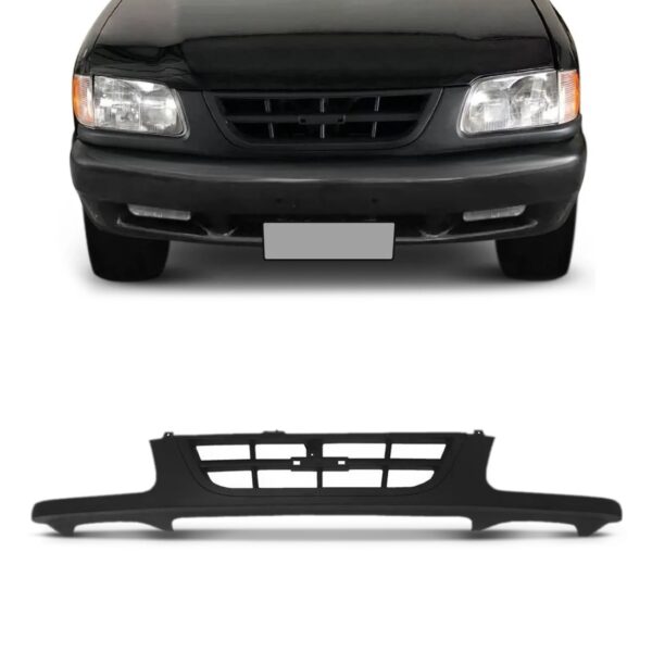 Grade Radiador S10 1995 1996 1997 1998 Moldura Preta Novo Preto Ambos Lados