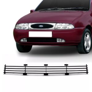 Grade Fiesta 1996 97 98 1999 Inferior Com Furo 1a Linha Preto