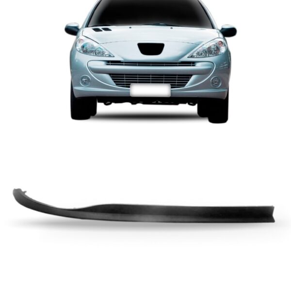 Spoiler Dianteiro Peugeot 207 Ano 2008 09 10 11 2012 Lado Direito