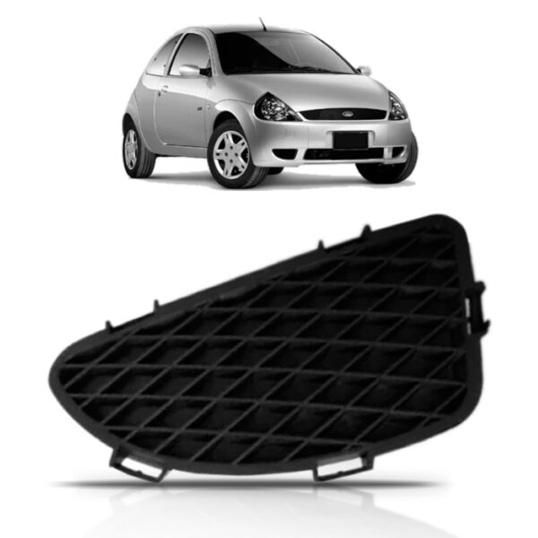 Aro Moldura Milha Ka 2002 A 2007 S/ Furo Ld Direito