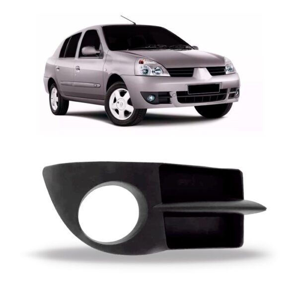 Moldura Milha Clio 2006 A 2012 C/ Furo Ld