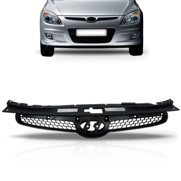 Grade Radiador I30 2009 2010 2011 2012 Sem Moldura 1a Linha Cinza