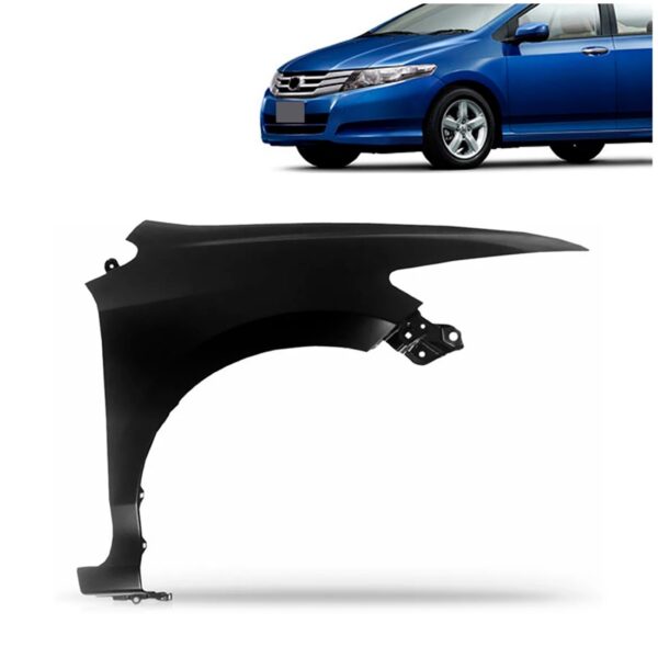 Paralama Para Honda City 2009 2010 2011 2012 2013 Sem Furo Lado Direito