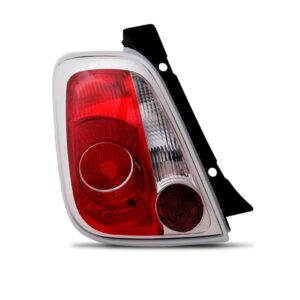 Lanterna Traseira Fiat 500 2008 2009 2010 2011 2012 1ª Linha Esquerdo Vermelho/bicolor