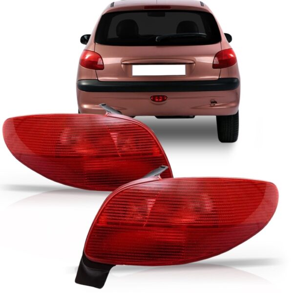 Lanterna Traseira Peugeot 206 1998 99 00 01 02 03 2004 Lado Direito
