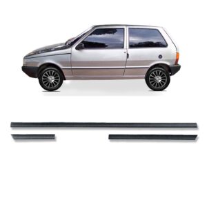 Jogo Friso Lateral Para Uno 2 Portas 1991 A 2003 6peças Fino