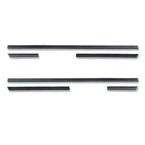 Jogo Friso Lateral Para Uno 2 Portas 1991 A 2003 6peças Fino