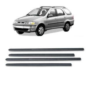 Jogo Friso Lateral P/ Palio Weekend/siena 4pts 01 A 04 4pcs