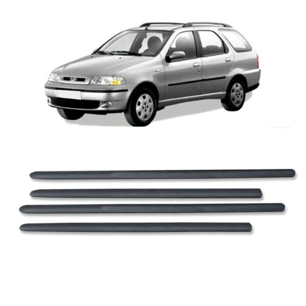 Jogo Friso Lateral P/ Palio Weekend/siena 4pts 01 A 04 4pcs