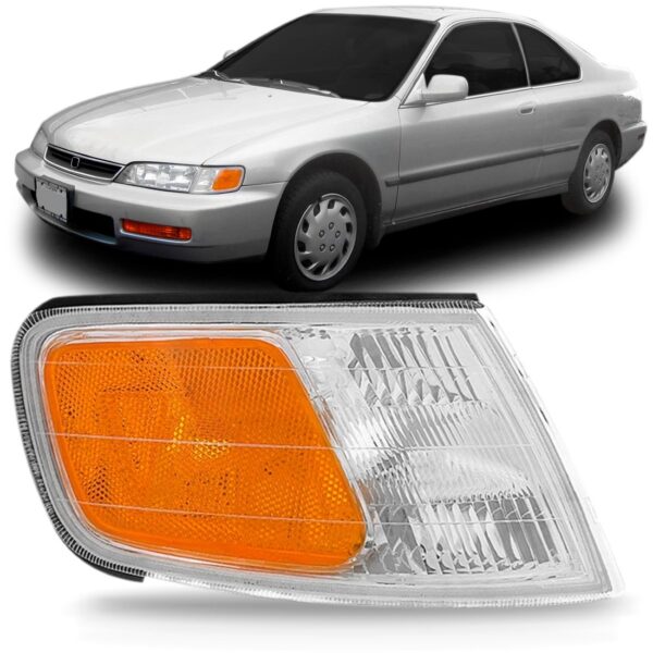 Sinaleira Seta Accord 1996 1997 Cristal Com Âmbar  Lado Direito