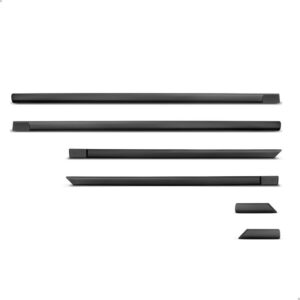 Jogo Friso Lateral Para Tipo 4 Portas 1993 94 95 95 97 1998 - Preto