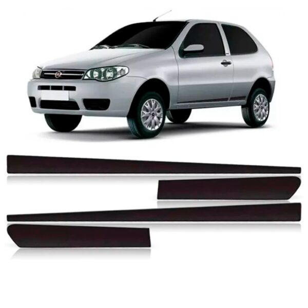 Friso Lateral Borrachão Palio 2007 2008 2 Portas