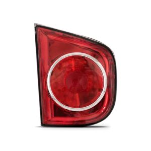 Lanterna Traseira Tampa Golf 2007 A 2010 Vermelha E Branco Lado Esquerdo