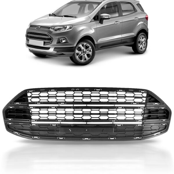 Grade Central Do Parachoque Ecosport 2012 13 14 15 2016 Preto