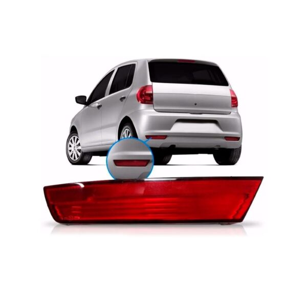 Refletor Parachoque Traseiro Fox 2010 2011 2012 13 2014 Rubi Lado Esquerdo