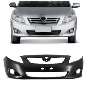 Parachoque Dianteiro Corolla 2009 2010 2011 1a Linha Novo Preto