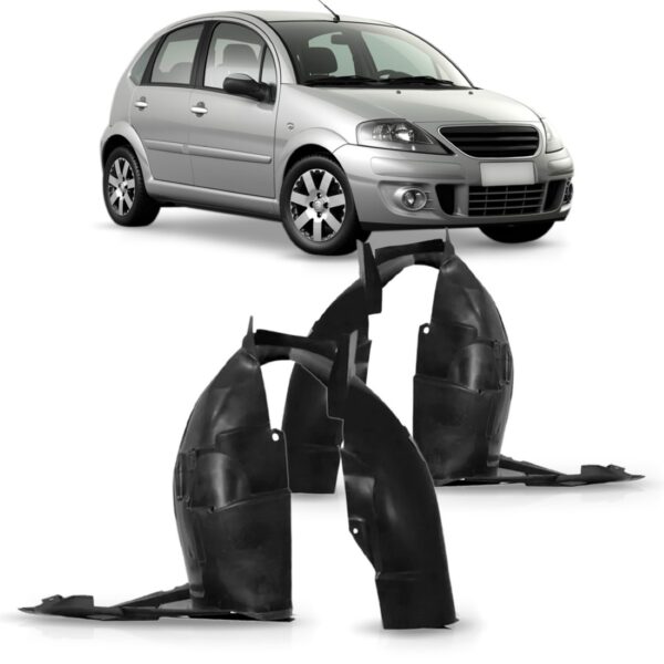 Parabarro Dianteiro Citroen C3 2004 A 2012 Esquerdo