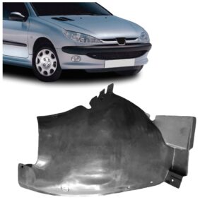Protetor Caixa De Roda Dianteiro Peugeot 206 1998 A 10 2011 Lado Esquerdo