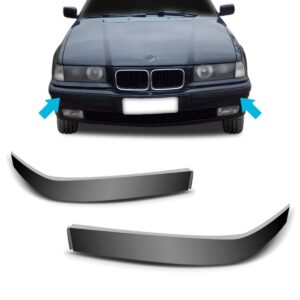 Tela Frontal Bmw S3 1992 A 1998 Sedan/hatch Le Preto Direito/passageiro