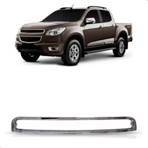 Friso Superior Da Grade Para S10 2012 13 14 15 2016 Cromado