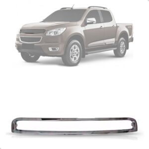 Friso Superior Da Grade Para S10 2012 13 14 15 2016 Cromado