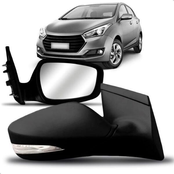 Retrovisor Hb20 2012 A 2016 C/ Pisca Elétrico Direito