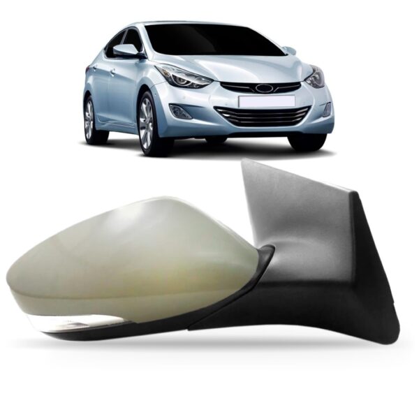 Retrovisor Elantra 2011 A 2016 Elétrico C/pisca Aquecimento Lado Direito