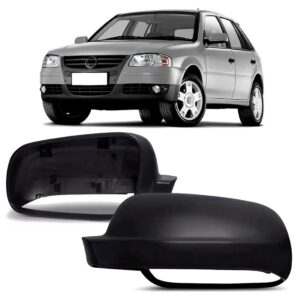 Capa Retrovisor Gol 1999 A 2008 G3/g4 Preto Texturizado Lado Esquerdo