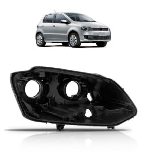 Carcaça Farol Dianteiro Fox 2010 11 12 13 2014 Duplo. Lado Direito