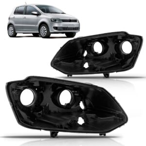 Carcaça Farol Dianteiro Fox 2010 11 12 13 2014 Duplo. Lado Direito