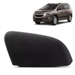 Capa Do Retrovisor Spin 2012 13 14 15 2016 Preto Le Dianteiro