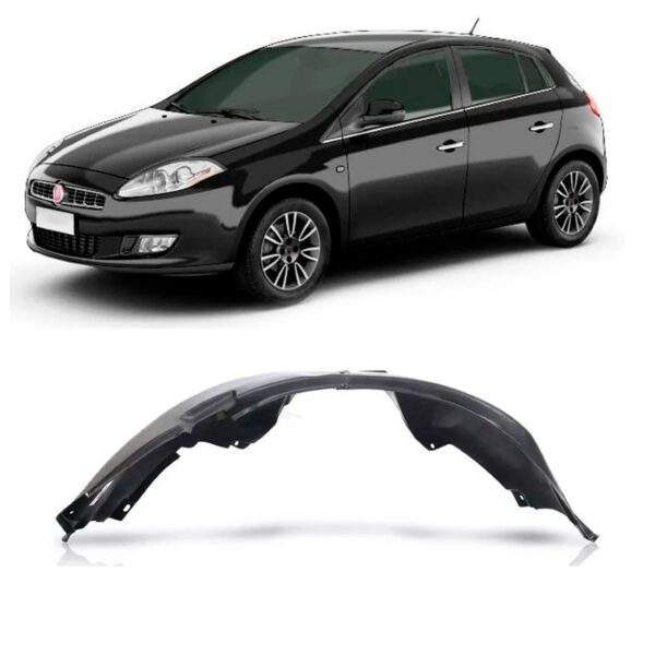 Protetor Caixa Roda Dianteiro Bravo 2010 2011 2012 2013 2014 Lado Esquerdo