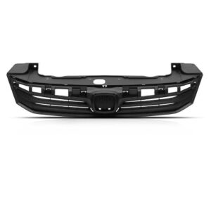 Grade Radiador Tela Preta Civic 2012 A 2015 Sem Moldura Preto