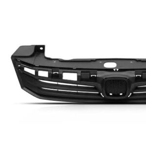 Grade Radiador Tela Preta Civic 2012 A 2015 Sem Moldura Preto