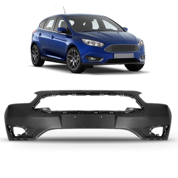 Parachoque Dianteiro Focus 16 17 18 19 Sem Furo 1a Linha