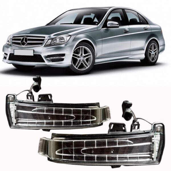 Seta Pisca Do Retrovisor Mercedes C180 C200 Ano 2010 A 2014