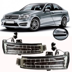 Seta Pisca Do Retrovisor Mercedes C180 C200 Ano 2010 A 2014