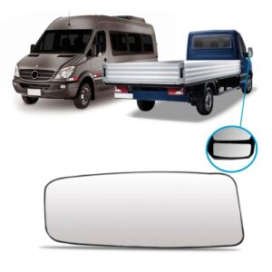 Lente Espelho Retrovisor Sprinter 2013 14 2015 Inferior. Lado Esquerdo