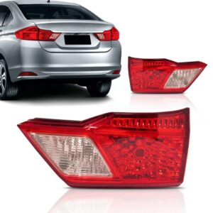 Lanterna Traseira Honda City 2014 2015 2016 Tampa 1ª Linha Esquerdo Vermelho