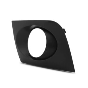 Moldura Farol Milha Agile 2009 2010 2011 2012 Preto Com Furo Preto