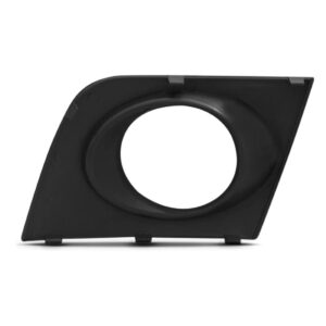 Moldura Farol Milha Agile 2009 2010 2011 2012 Preto Com Furo Preto