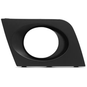 Moldura Farol Milha Agile 2009 2010 2011 2012 Preto Com Furo Preto