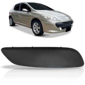 Moldura Lateral Parachoque Dainteiro Peugeot 307 2007 A 2012 Lado Direito