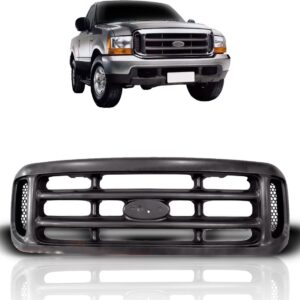 Grade Radiador Ford F250 2006 2007 A 2011 Preta 1a Linha Preto
