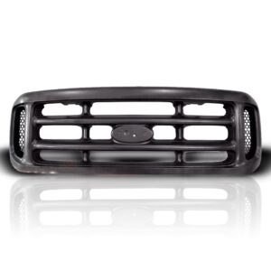 Grade Radiador Ford F250 2006 2007 A 2011 Preta 1a Linha Preto