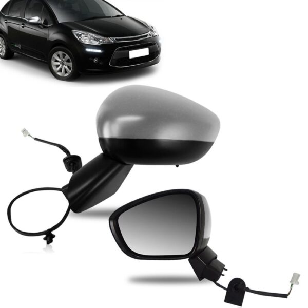 Retrovisor Citroen C3 2013 2014 2015 2016 Elétrico Primer Lado Esquerdo