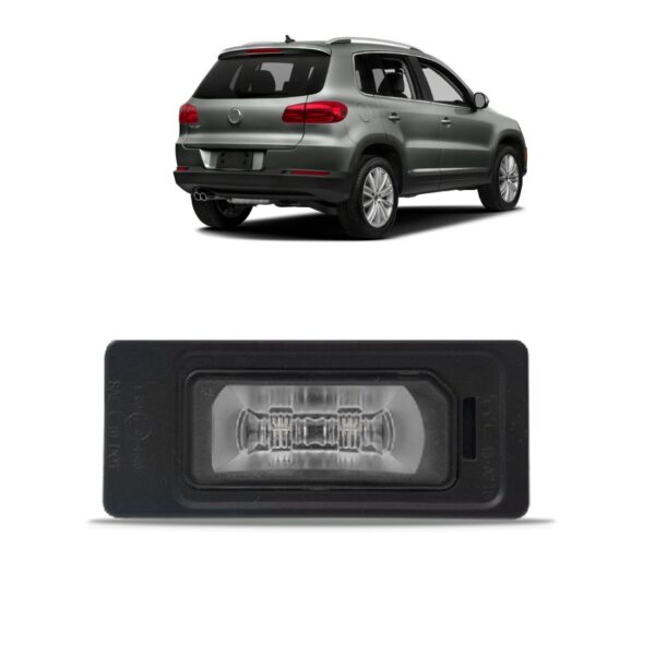 Sinaleira De Placa Audi A3 2013 A 2016 A4 Tiguan Jetta (led)